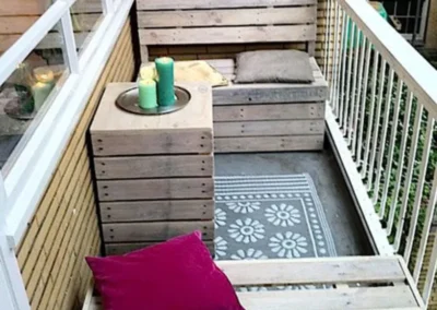 Balcony Bench