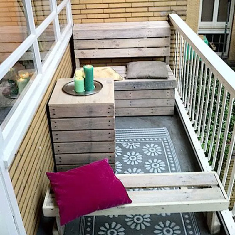 Balcony Bench