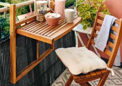 Balcony Chair Plant