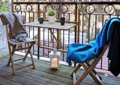 Balcony decoration