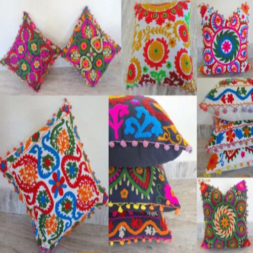 Embroidered Pillow