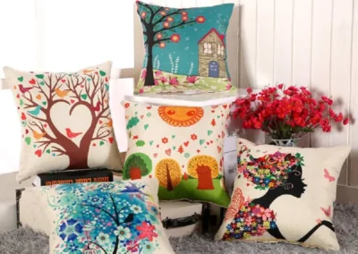 printed Bed Cushions