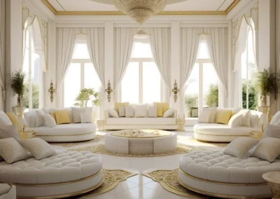 Arabic style living room Dubai