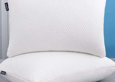 leather bed pillow