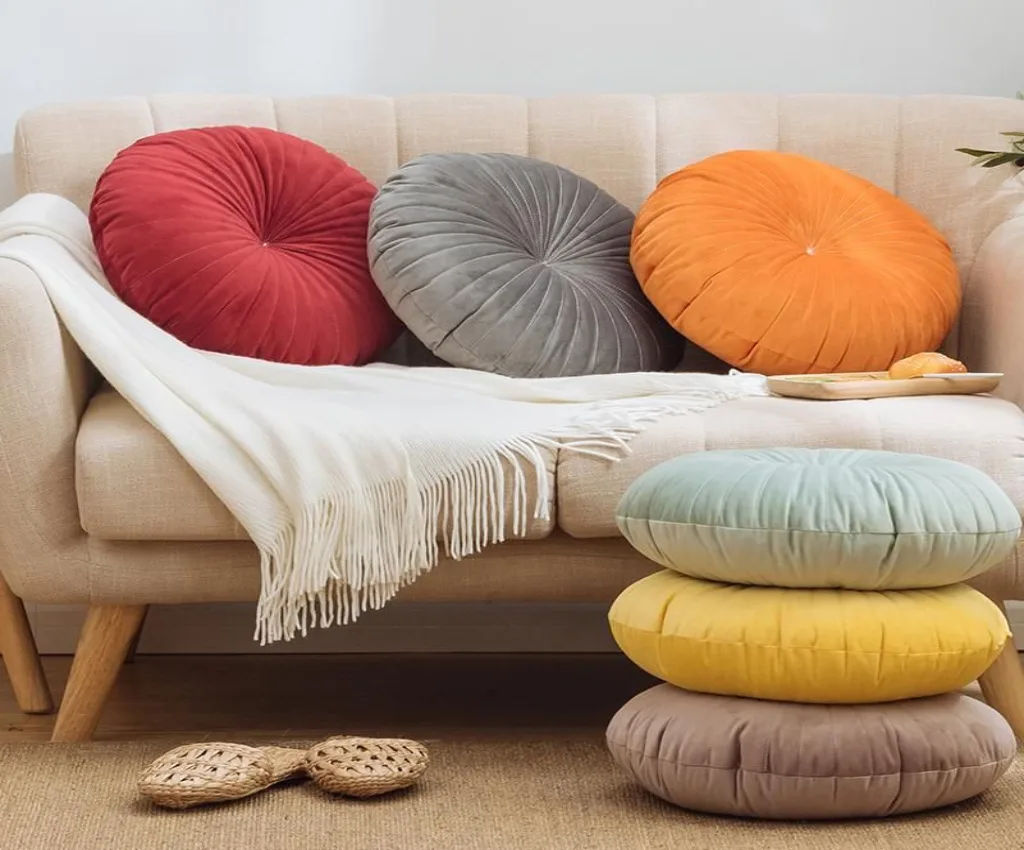 Luxury Round Cushions Dubai