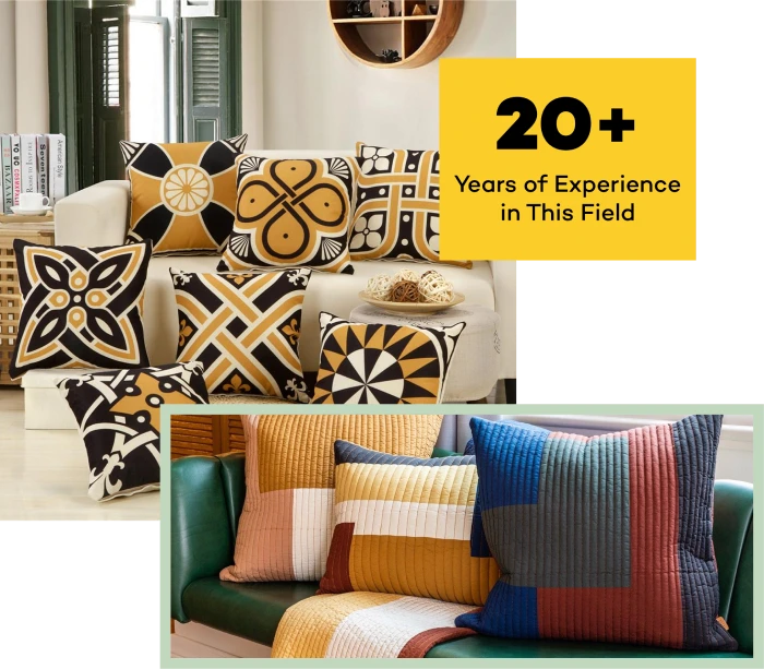 linen cushions Dubai