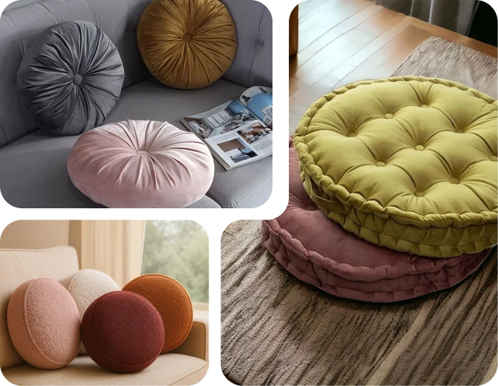 Round Cushions Dubai