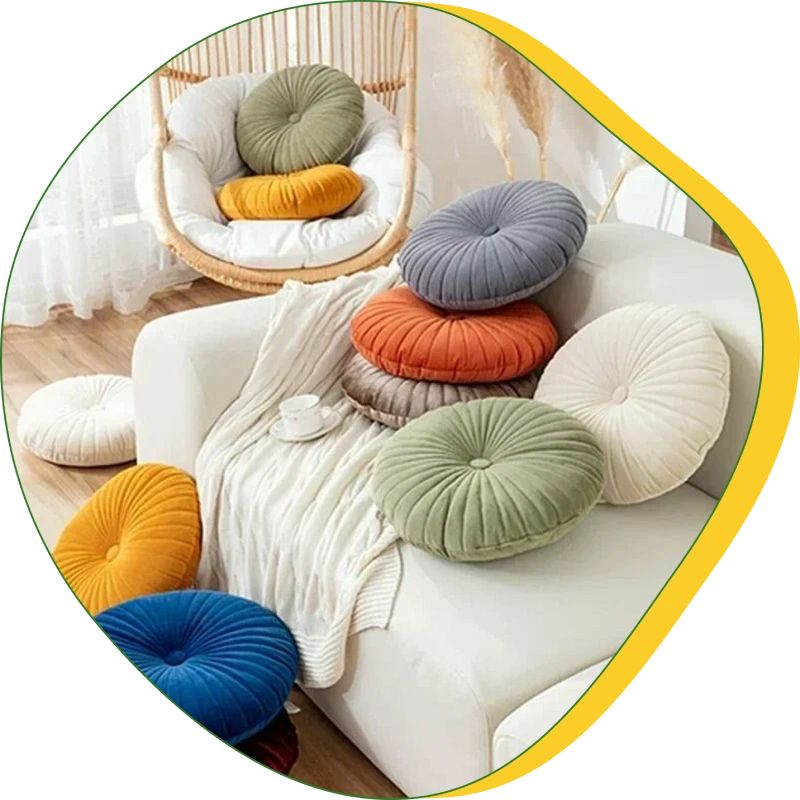 Round cushions Dubai