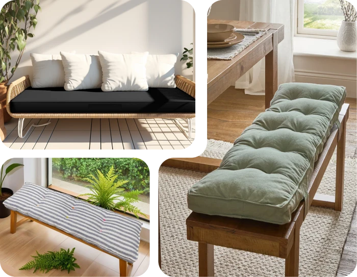 bench cushion pad Dubai
