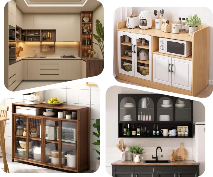 aluminium kitchen cabinet Dubai